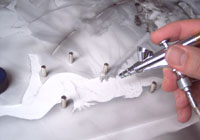 Entstehung eines Airbrushbildes III